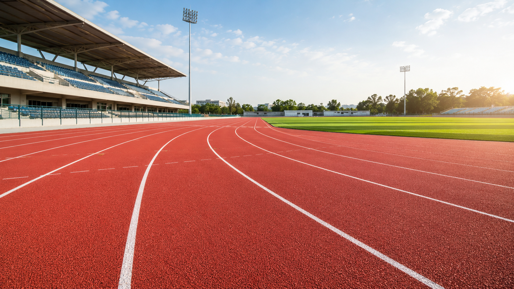 Athletic Running Track Construction